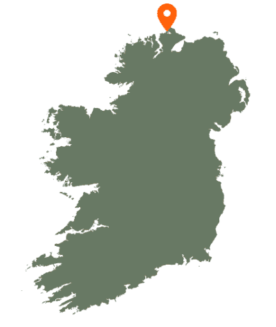 Carrickabraghy Castle Karte