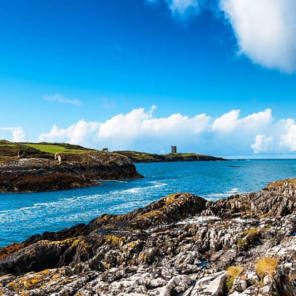 Castle Point an der Toormore Bay