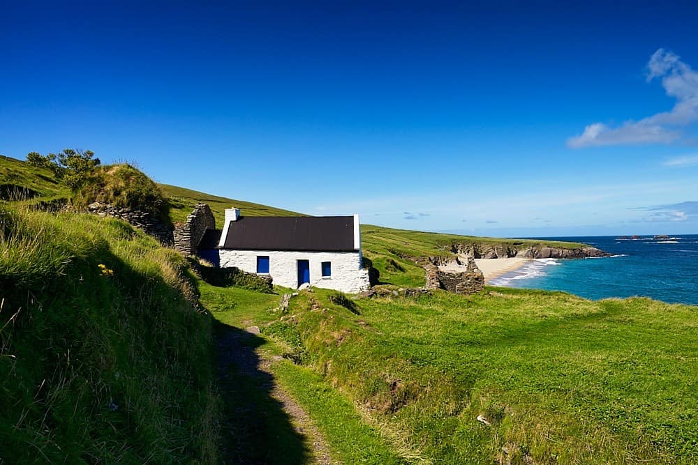 Cottage auf Great Blasket Island