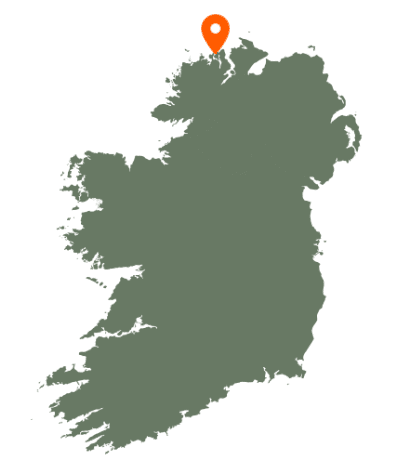 Donaghmore Strand Karte