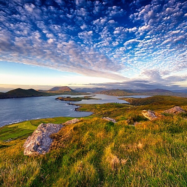 Blick vom Geokaun Mountain