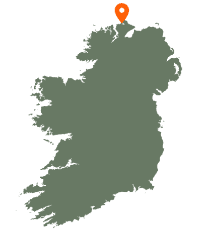 Isle of Doagh Karte