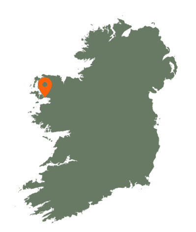 Mulranny Beach Karte